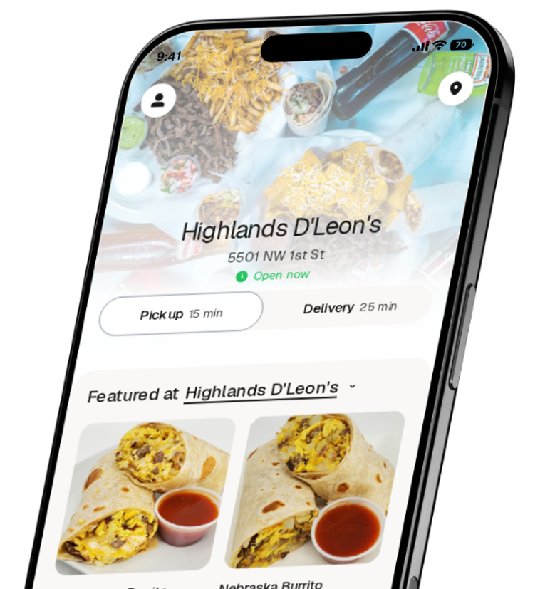 Highlands D'Leon's app preview