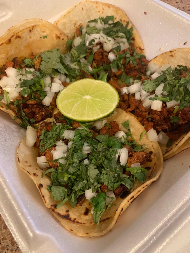 Mini Street Tacos.