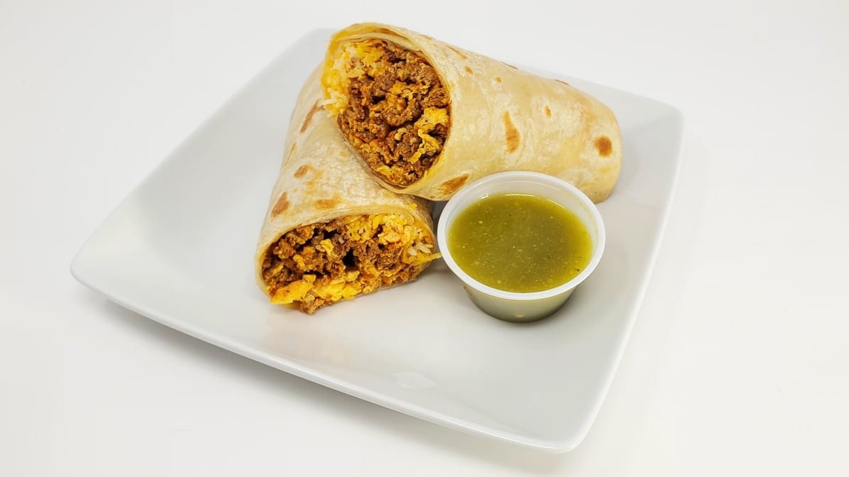 Chorizo Burrito.