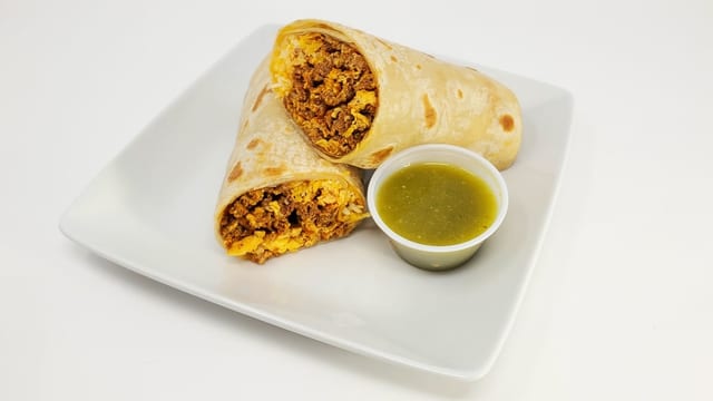 Chorizo Burrito.