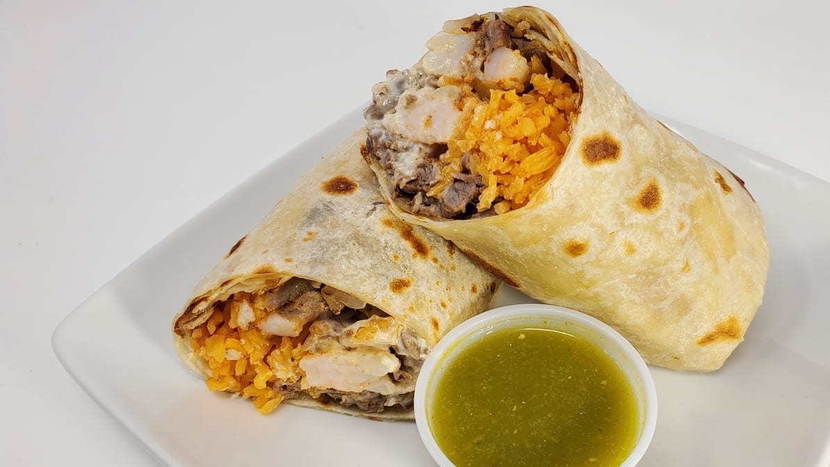 Surf & Turf Burrito.