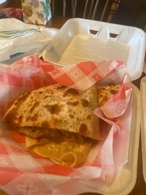 Surf & Turf Quesadilla.