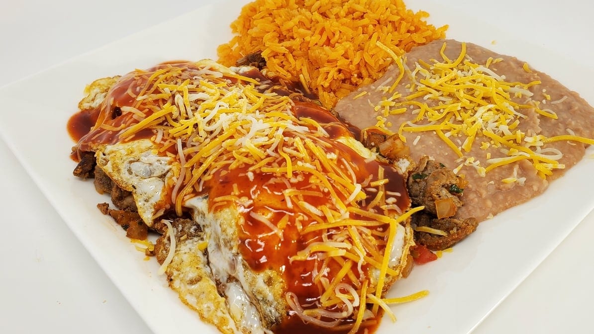 Steak Ranchero Plate.