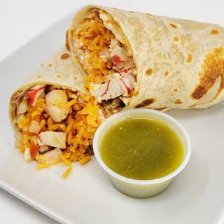 Shrimp & Crab Burrito