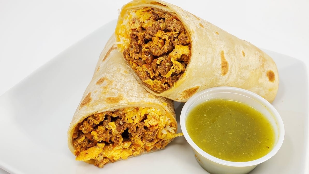 Chorizo Special Burrito.