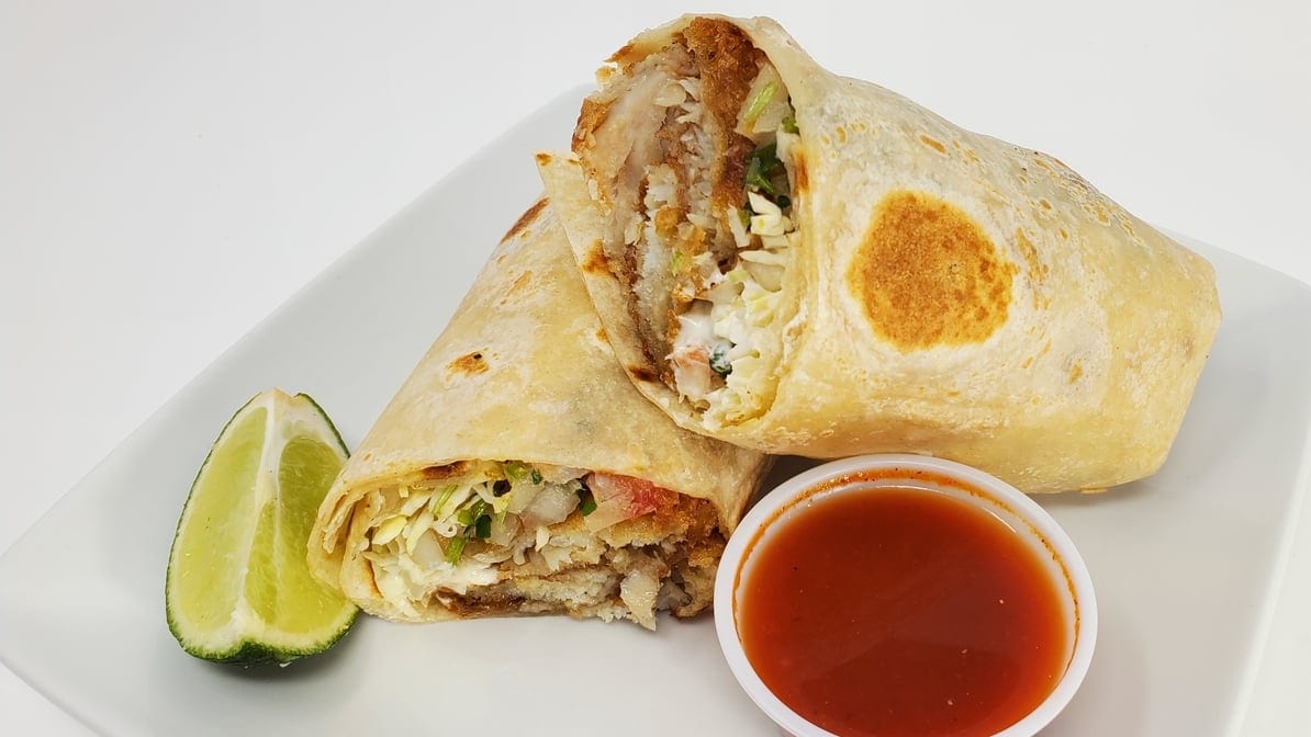 Fish Burrito.