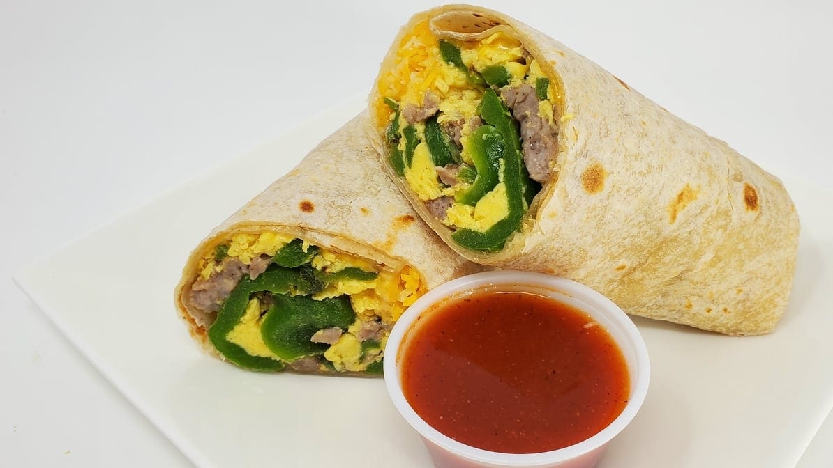 Sausage Burrito.