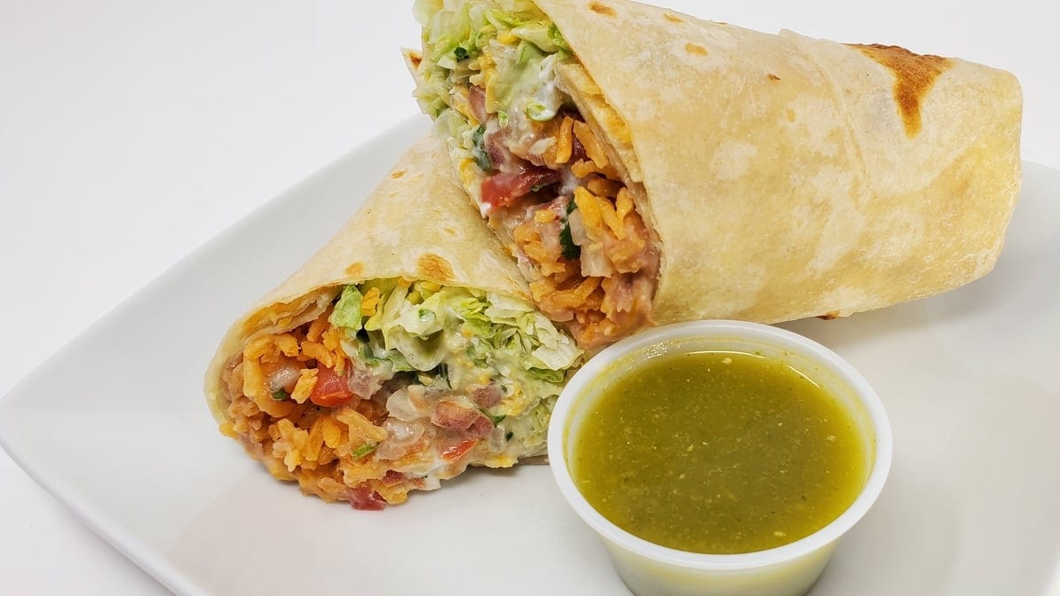 Veggie Burrito.
